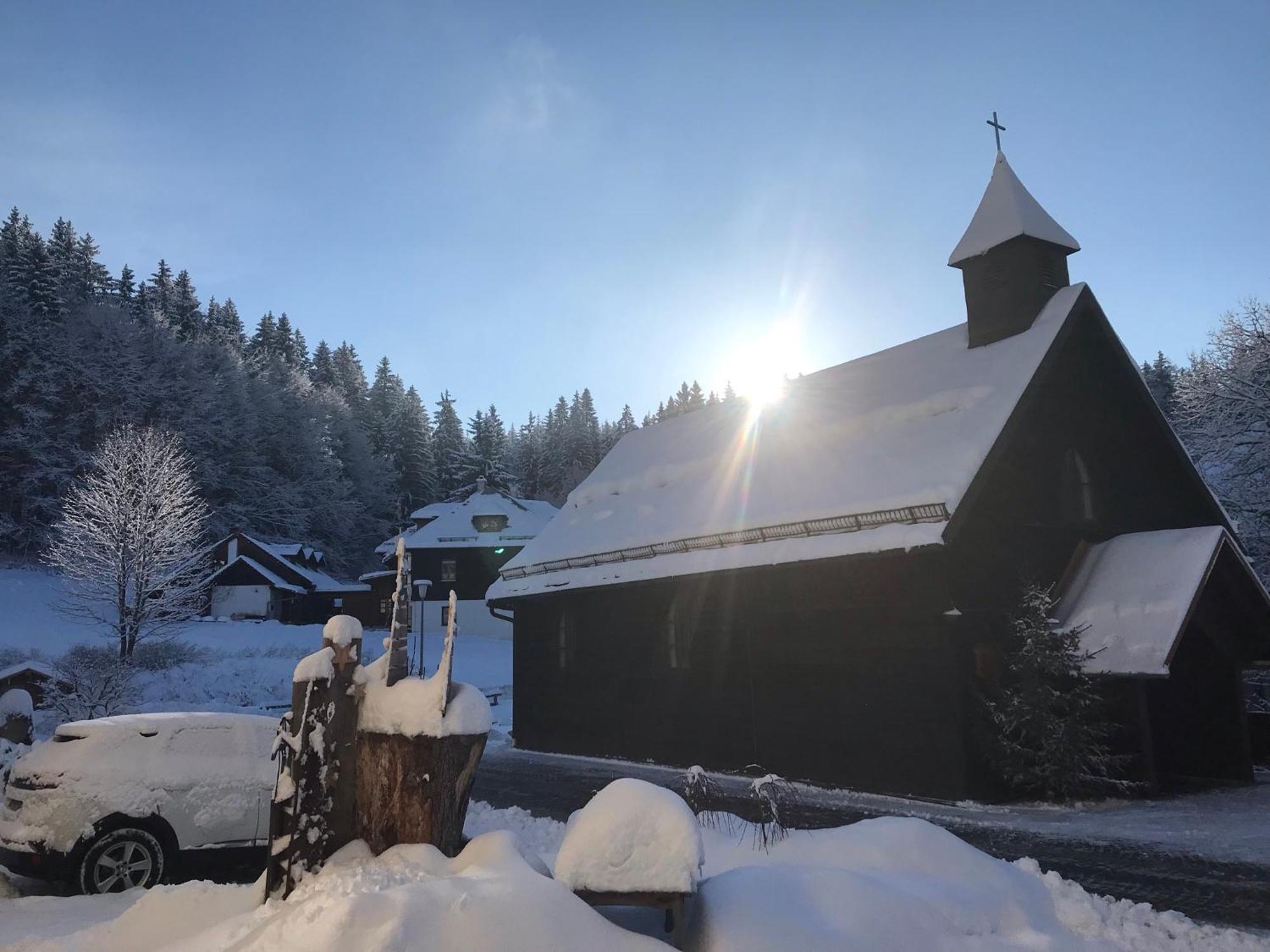Das Alte Forsthaus Spiegelhuette Lindberg Dış mekan fotoğraf
